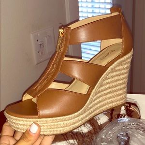 Michael Kors Luggage Damita wedge